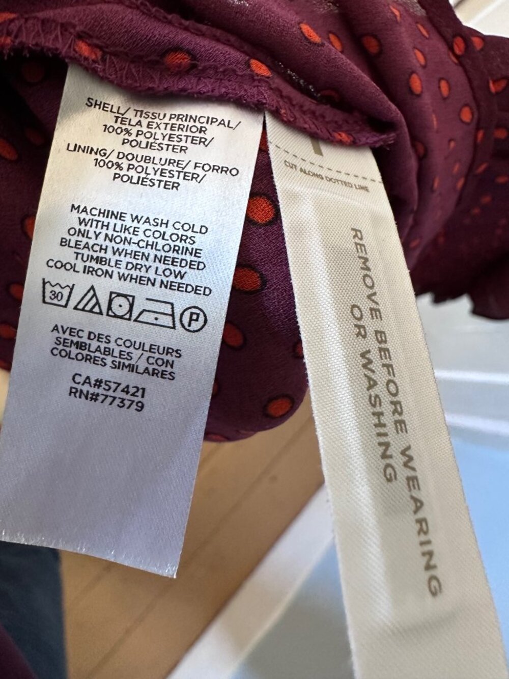 Ann Taylor Size 2 Pleated Polka Dot Sun Dress - Picture 8 of 9
